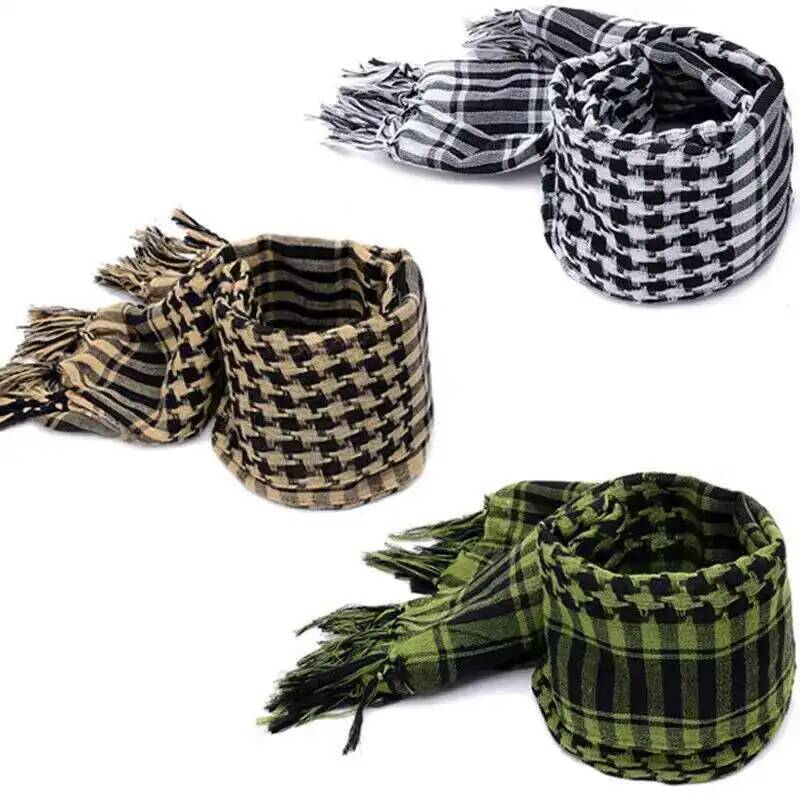 Ascot Neck Scarf - Arafat arab scarf shawl Handsome Keffiyeh