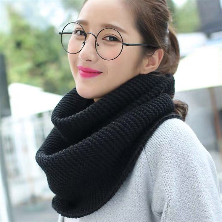 Infinity Scarf Knit - Winter scarf for women infinity Knitted