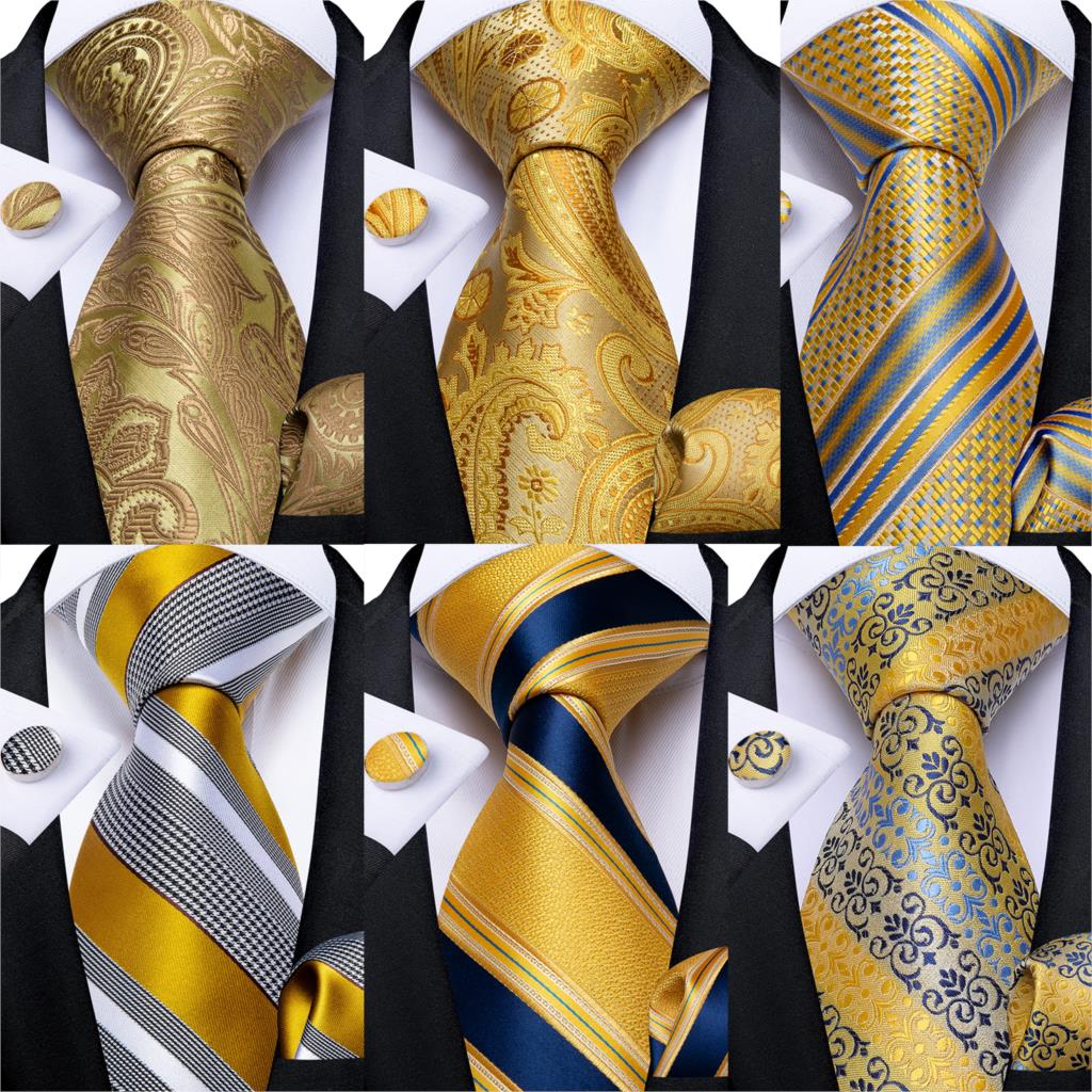 Silk Tie Striped - Mens Tie 100% Silk Classic Jacquard