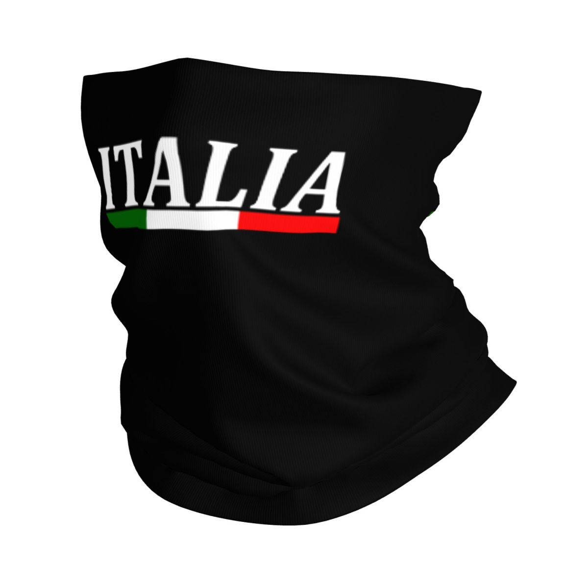 Neck Warmer Tube - Custom Italy Flag Bandana Neck Warmer