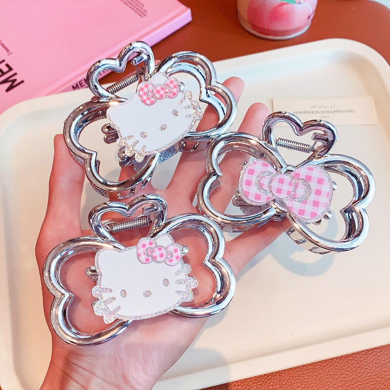 Hello Kitty Kawaii Shark Clip  - Tie Clip Silver 评论和价格