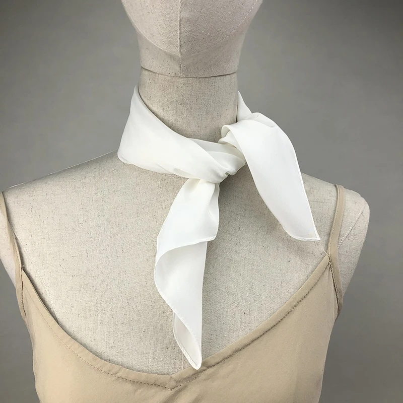 New Women Silk Scarf Square Ne - Scarf Silk Square 评论和价格