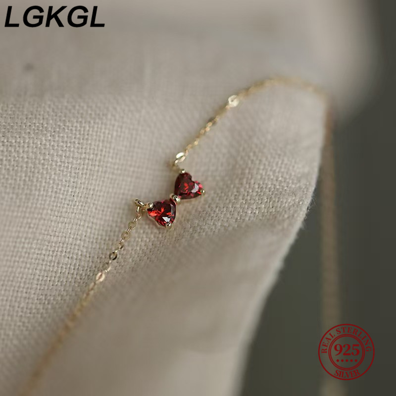 LGKGL Korean Sweet 5A Zircon B - Tie Clip Silver 评论和价格