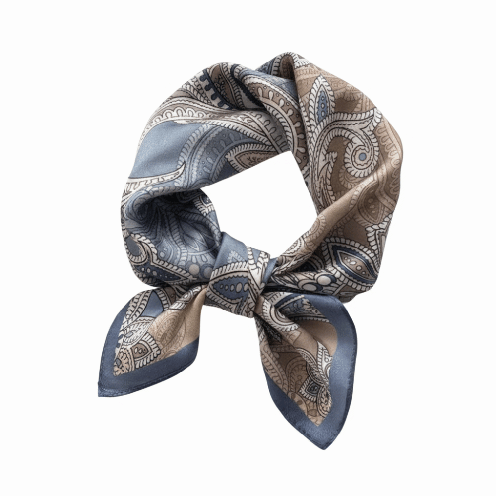 Silk Material Silk Square Scar - Face Scarf Mask 评论和价格