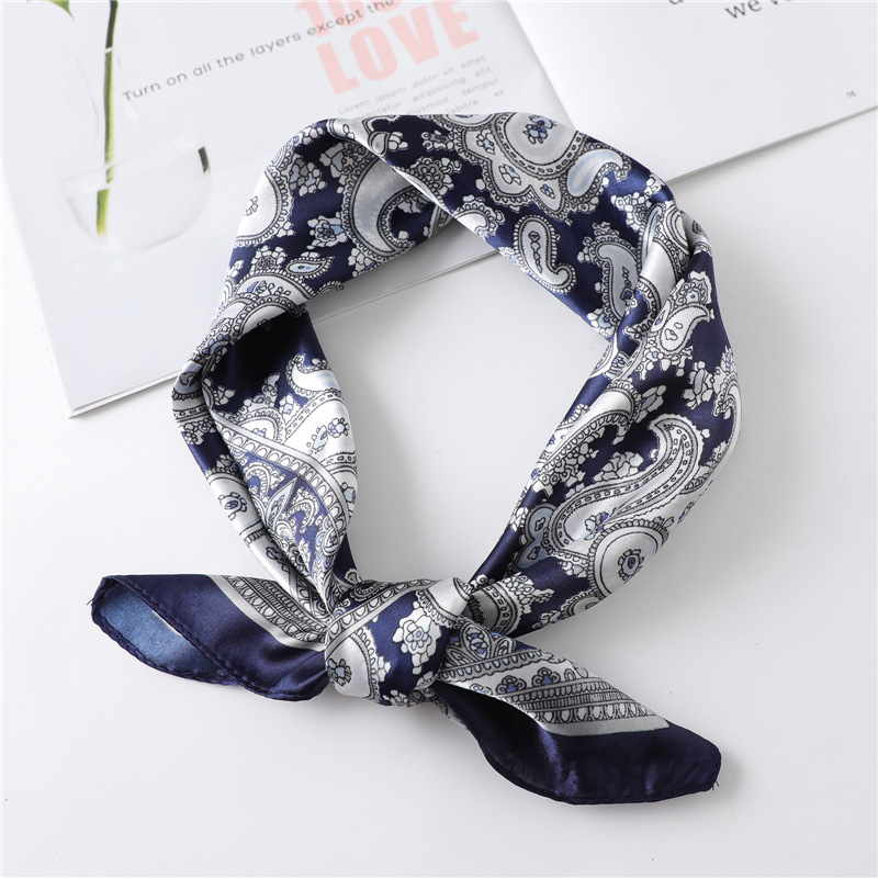 60cm Luxury Square Silk Scarf  - Scarf Silk Square 评论和价格