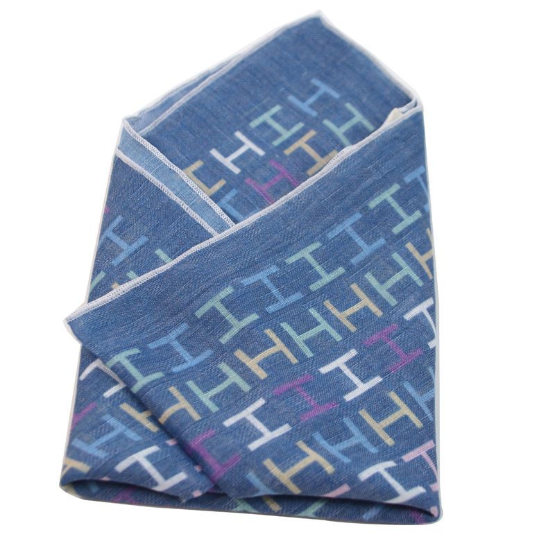 Men's Square Scarf with Button - Scarf Silk Square 评论和价格