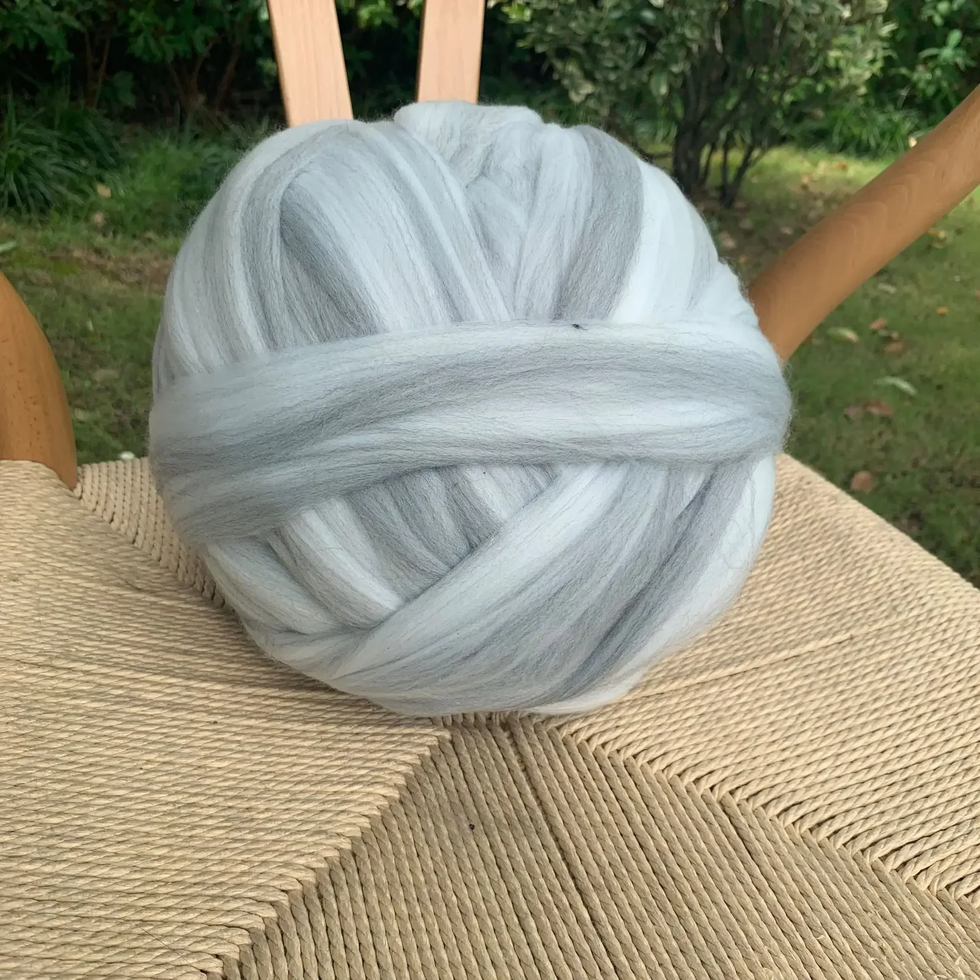 500g super thick 8cm wool hand - Woven Scarf Blanket 评论和价格