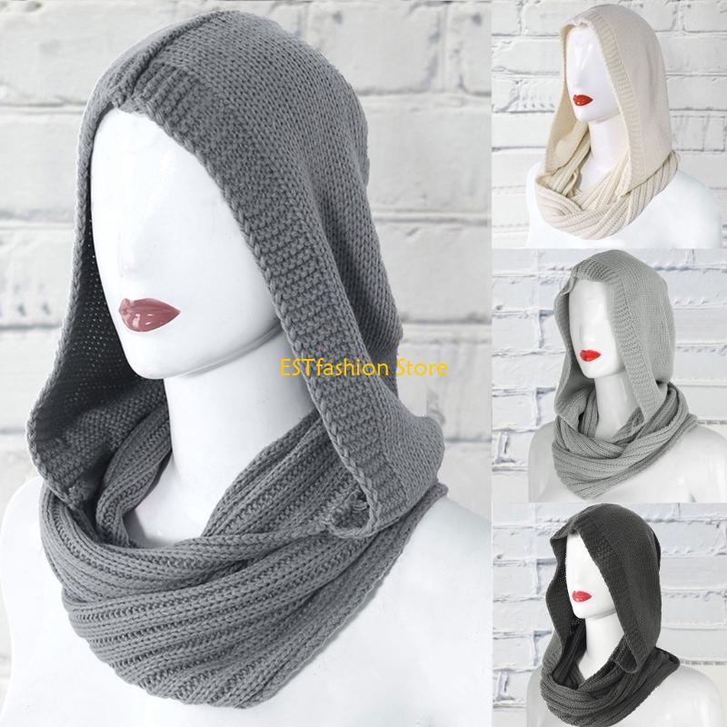 Y5GC Women Rib Knit for Infini - Infinity Scarf Knit 评论和价格