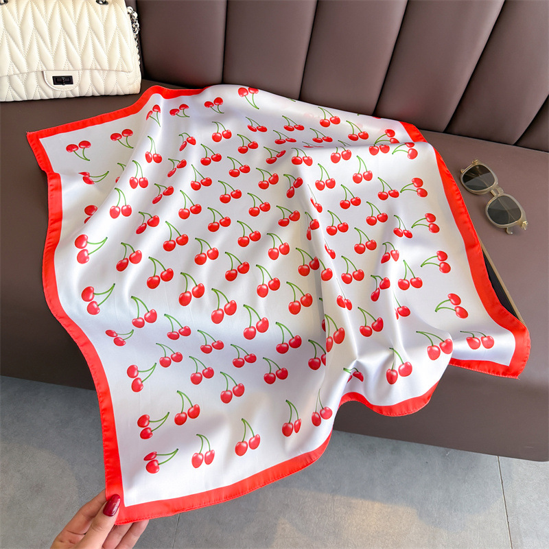 Luxury Square Satin Scarf Wome - Head Wrap Turban 评论和价格